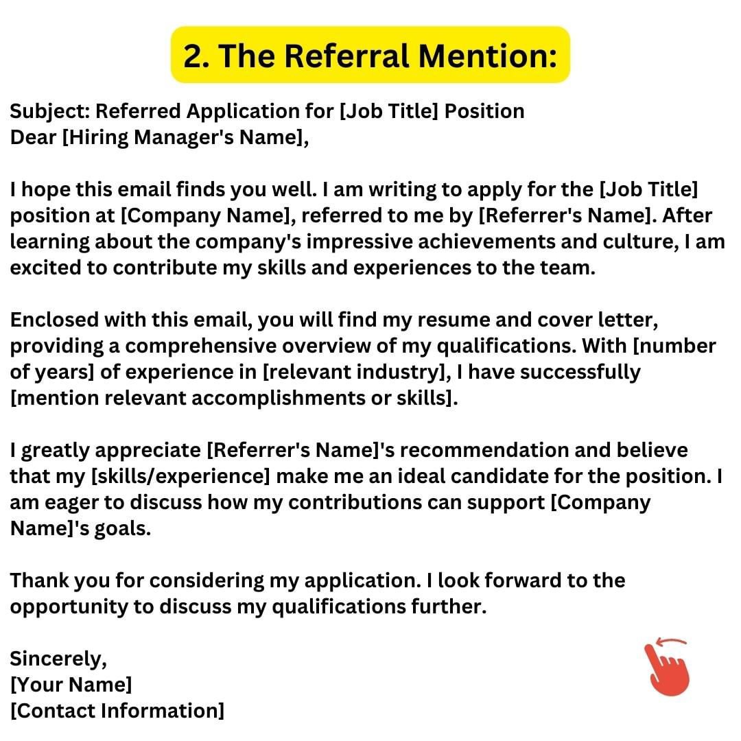 JOBCORNER247's tweet photo. "How to Email a Resume: Check Out These Templates!"

By utilizing these six email templates, you can effectively communicate your interest, qualifications, and appreciation to hiring managers. https://t.co/Oj1zHvCAay