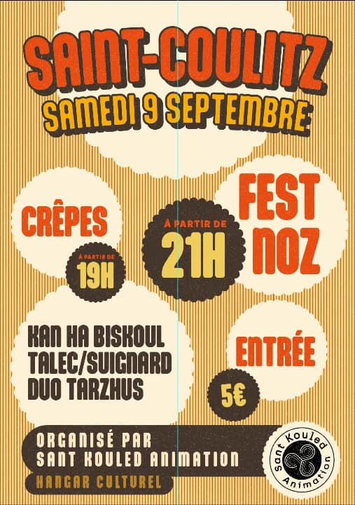 BzhgBroRouzig's tweet photo. An distro eo gant Brezhoneg e #BroRouzig !

- fenoz (09/09) : #FestNoz e #SantKouled (aozet gant Sant Kouled animation)
- d'ar Gwener 22/09 e #Kimerch : #TavarnVrezhonek 
- bep eil Lun e #Gwezeg : abadennoù lenn
- d'ar Sadorn 30/09 e #Kastellin : #pourmenadenn

Plijadur 'vo ! https://t.co/a3xuTHLeeN
