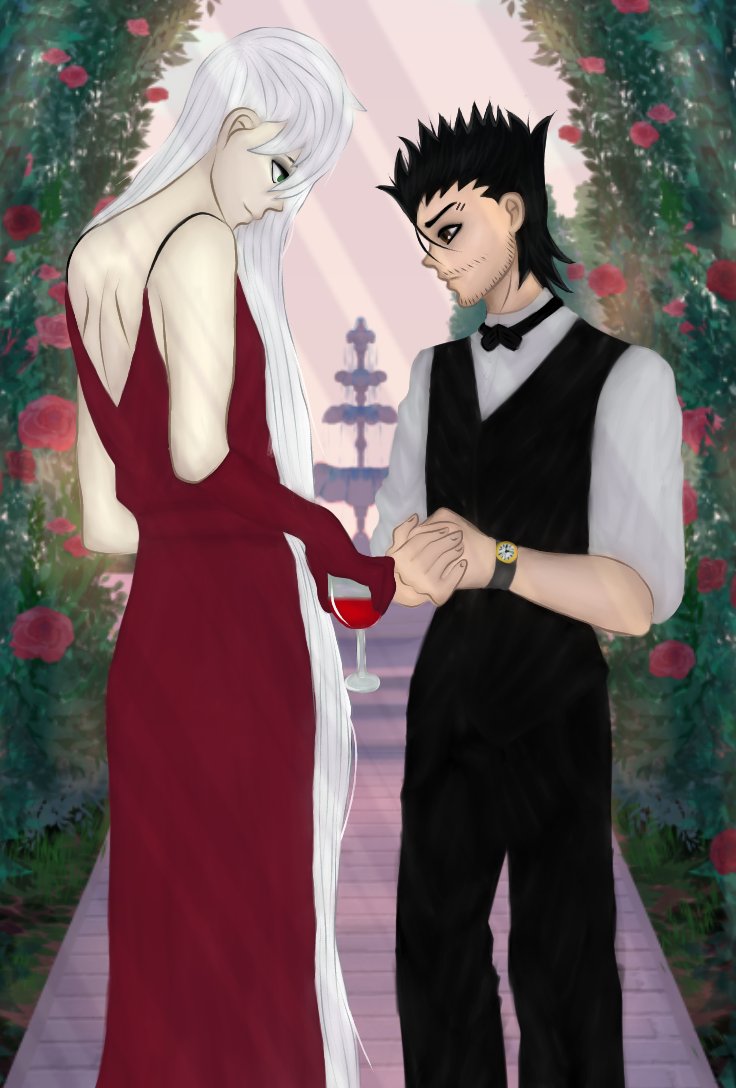 KusokHleba3's tweet image. 私のお気に入りの組み合わせ❤️🔥#hxh #ging #kite