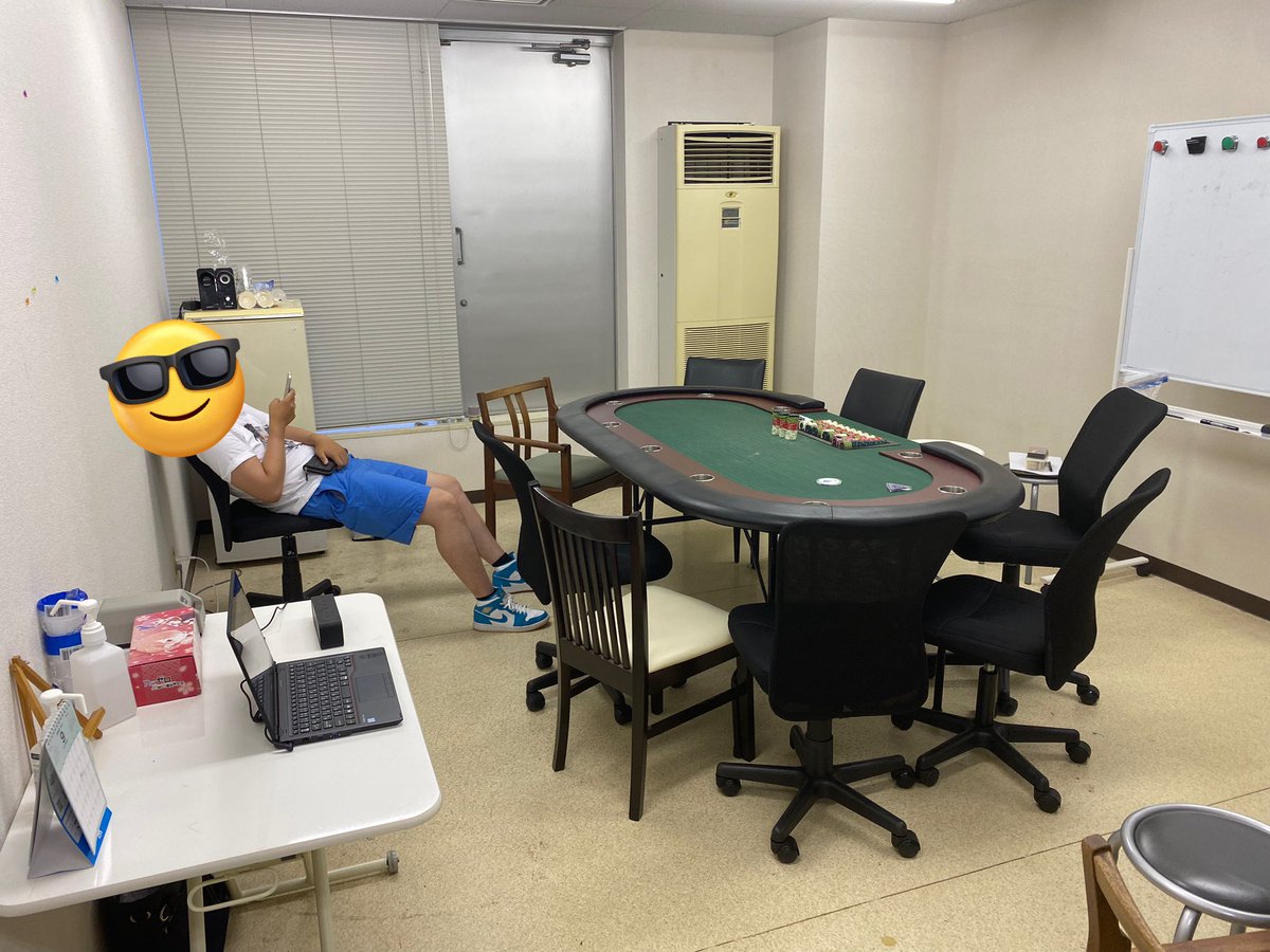 pokerdesuga's tweet image. 開場しました♪
＃STPP #長野　＃ポーカー