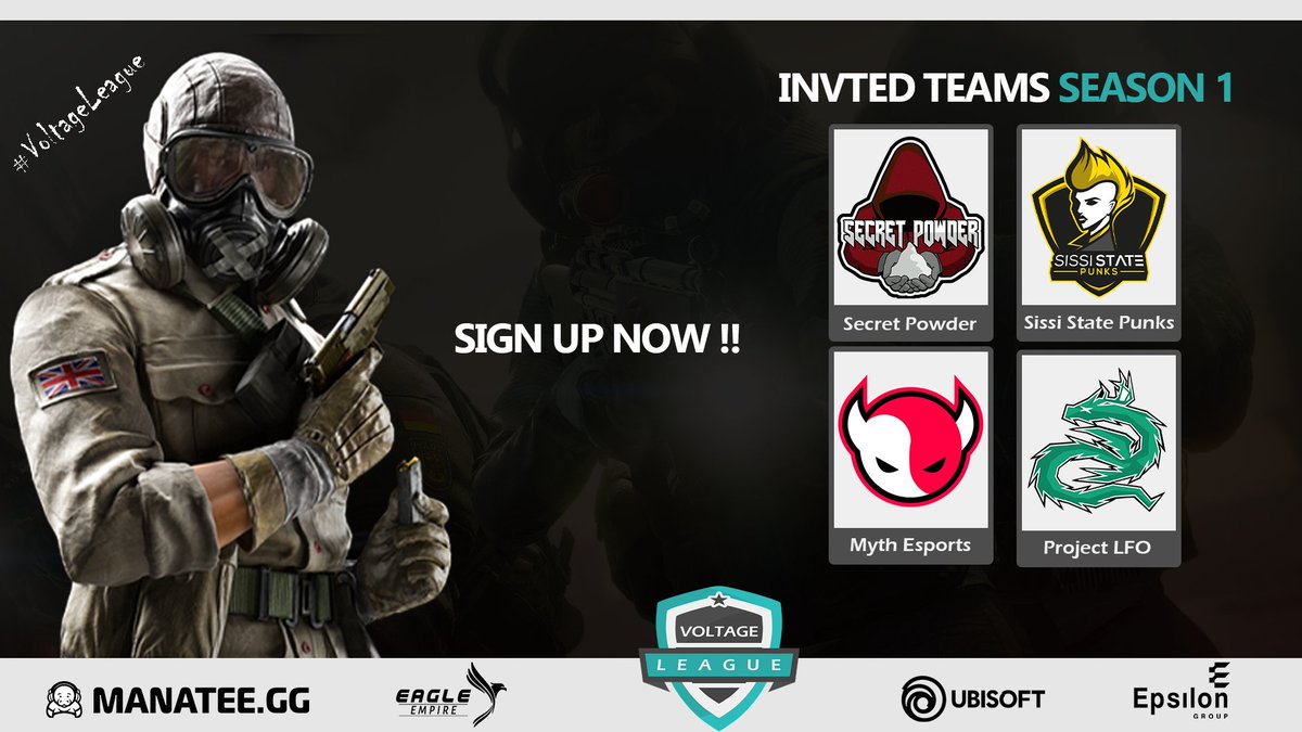 Voltage League (@leaguevoltage) on Twitter photo We welcome our invted season 1 teams into Voltage League Season 2🔥
-<a href="/Myth_NL/">Myth Esports</a>
-<a href="/SECRET_POWDER/">SECRET POWDER by @EntropyGaming</a>
-<a href="/SissiStatePunks/">SissiStatePunks</a>
-@ProjectLFO_EU
Want a chance to participate?👀
Sign up now! opleague.pro/event/2837-Vol… We welcome our invted season 1 teams into Voltage League Season 2🔥
-<a href="/Myth_NL/">Myth Esports</a>
-<a href="/SECRET_POWDER/">SECRET POWDER by @EntropyGaming</a>
-<a href="/SissiStatePunks/">SissiStatePunks</a>
-@ProjectLFO_EU
Want a chance to participate?👀
Sign up now! opleague.pro/event/2837-Vol…