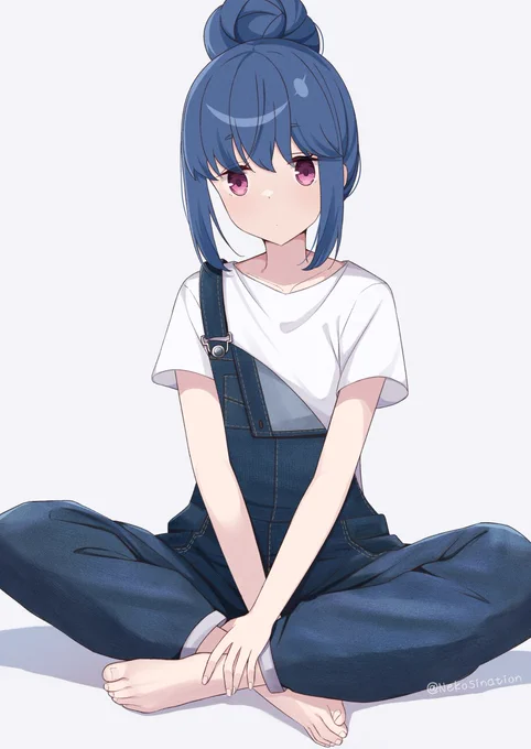 オーバーオールしまりん#ゆるキャンΔ #志摩リン 