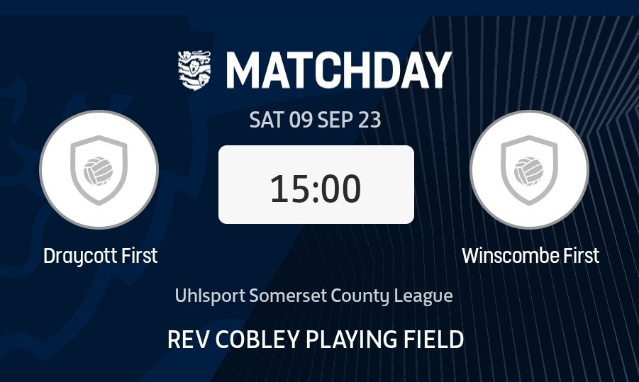 Draycott FC tweet media