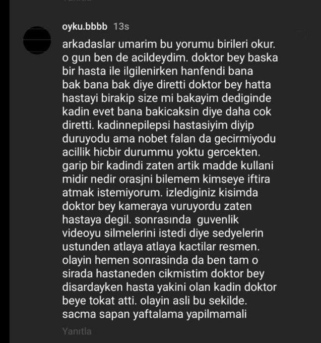 Doktor şiddet olayının aslı burda rt yapın görmeyen kalmasın tabi işlerine gelir mi görmek bilmem