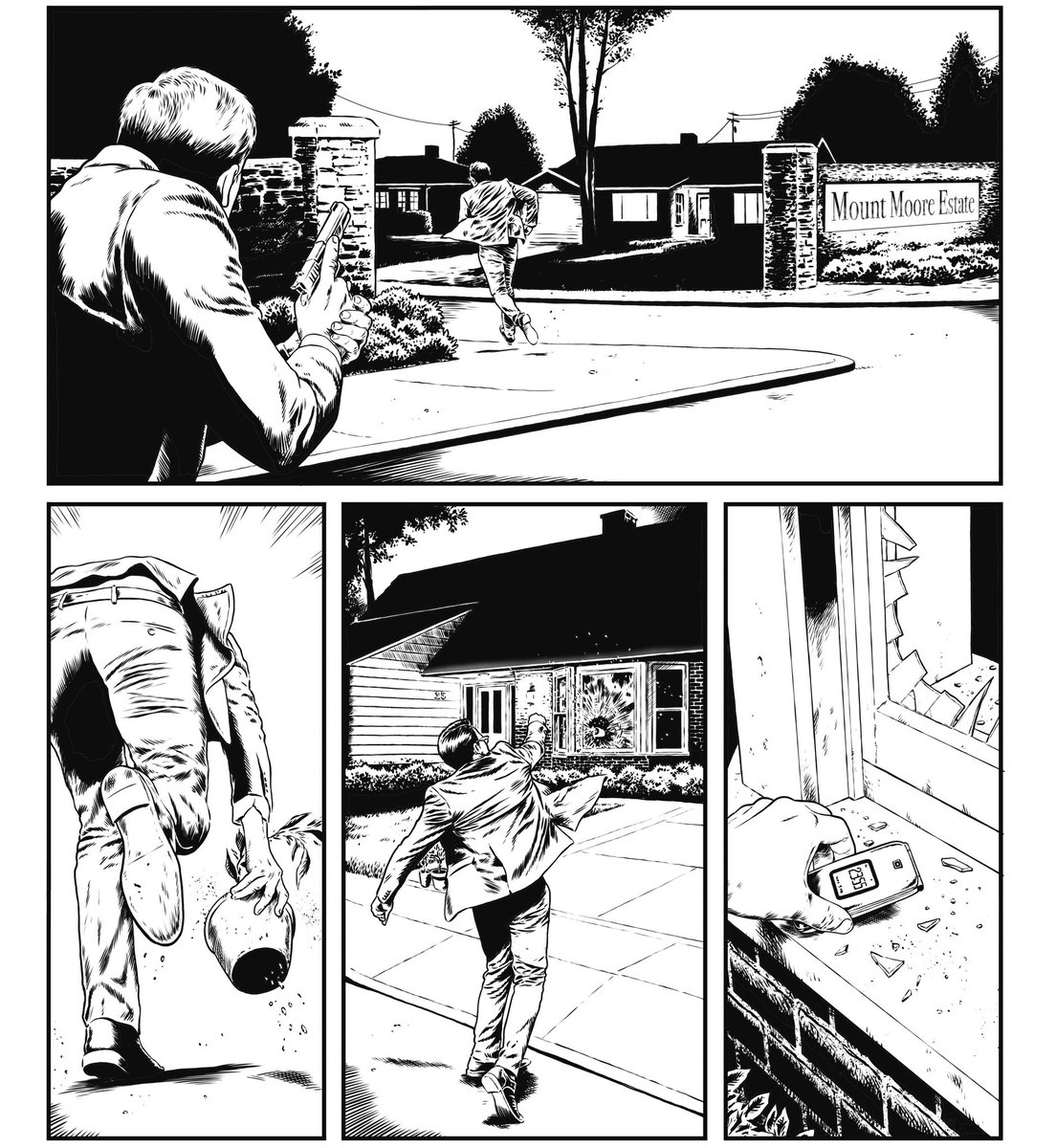 Well what in tarnation is going on here? You’ll have to get your hands on a copy of By Proxy Issue 5 to find out! Launching today from 3pm at <a href="/Dublincitycomic/">Dublin City Comics</a>! Meet the gang from @Rogue_Comics_Ir, read comics, buy comics, talk comics! What more could anyone want?! #comics