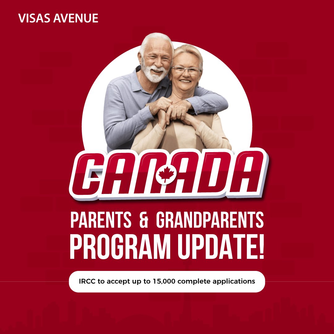 Canada- Parents & Grandparents Program Update!

🍁 IRCC to accept up to 15,000 complete applications

Read more: shorturl.at/mDWX8

#CanadaPGP #FamilyReunion #MigrationOpportunities #NewLife #parentsandgrandparentsprogram #parentsandgrandparentsimmigration #PGProgram