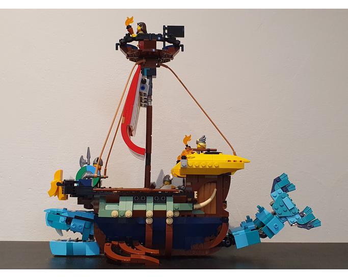 LesDiyCreator's tweet photo. ⛵The most feared ship the Vikings ever had: the Viking Shark Ship!

Link: https://t.co/WgxMQhDHkz

#vikingship #vikings #sharkship #ship #sailingship #lesdiy #legopirates #pirate #model #legomedieval #legos #legoship #legomoc #medievalbricks #toy #lego #moc #brick #buildingblock https://t.co/PW4idBe3X0