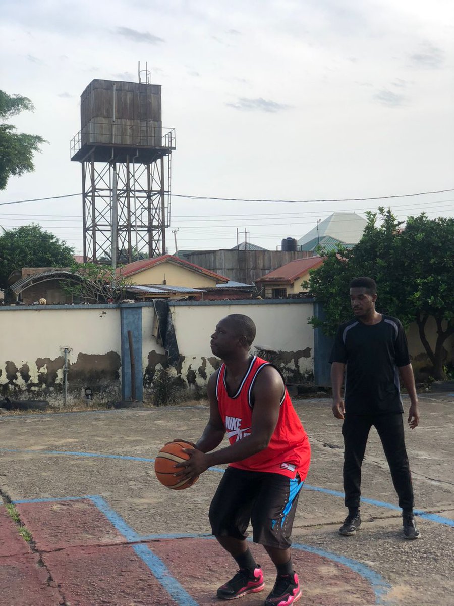 AuduOkwu's tweet photo. Feels good to be back on court after a 3 year absence....I still got the shots!!! https://t.co/UaxL2wkNnG