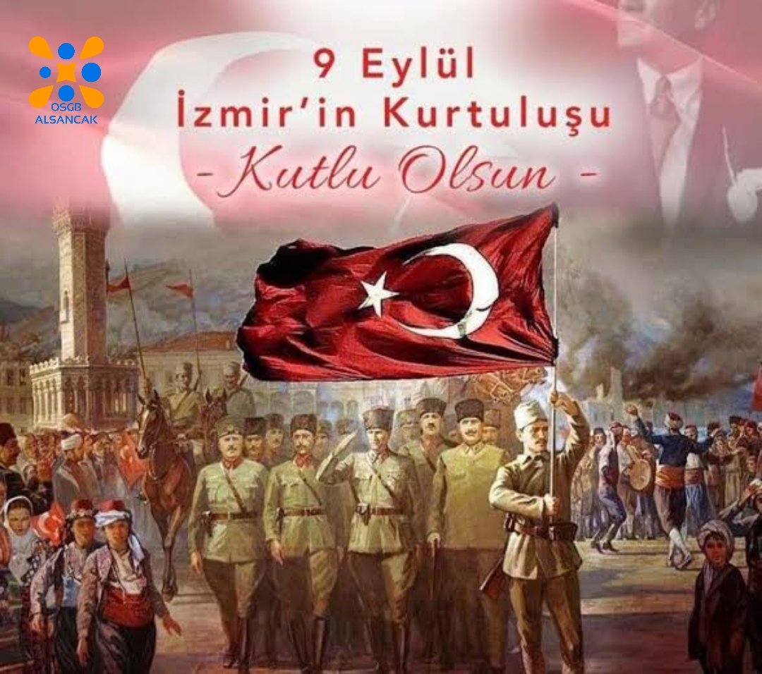 Bütün cihan işitsin ki efendiler, artık İzmir hiçbir kirli ayağın üzerine basamayacağı kutsal bir topraktır!
#9Eylül