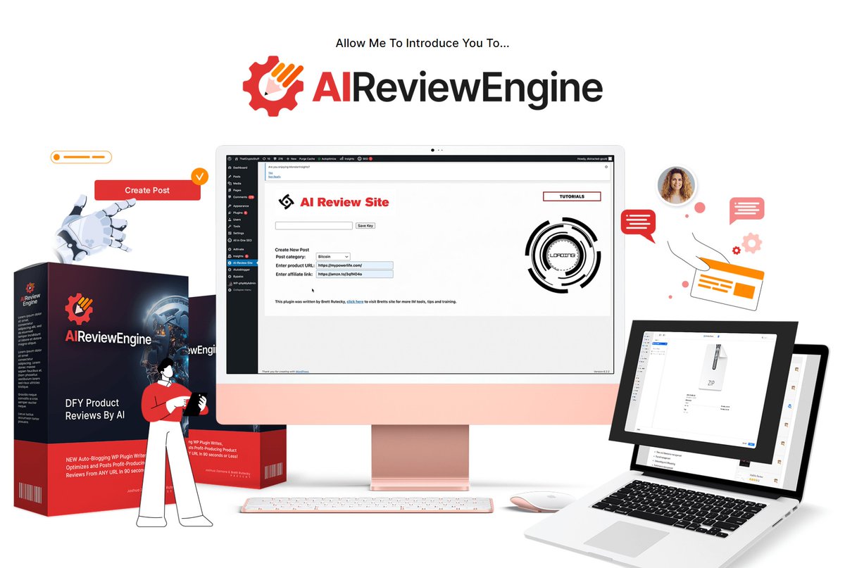 shopixhub's tweet photo. NEW Auto #Blogging #WPPlugins Writes, Optimizes and Posts Profit-Producing Product Reviews From Any URL In 90 seconds or Less!

https://t.co/sM3OnRik1q

#chatgpt  #DFY #video #blogger #blogpost #review #website  #websitereview #agency #AI #aireview #aireviewengine  #productreview https://t.co/UNu3nmKDJw