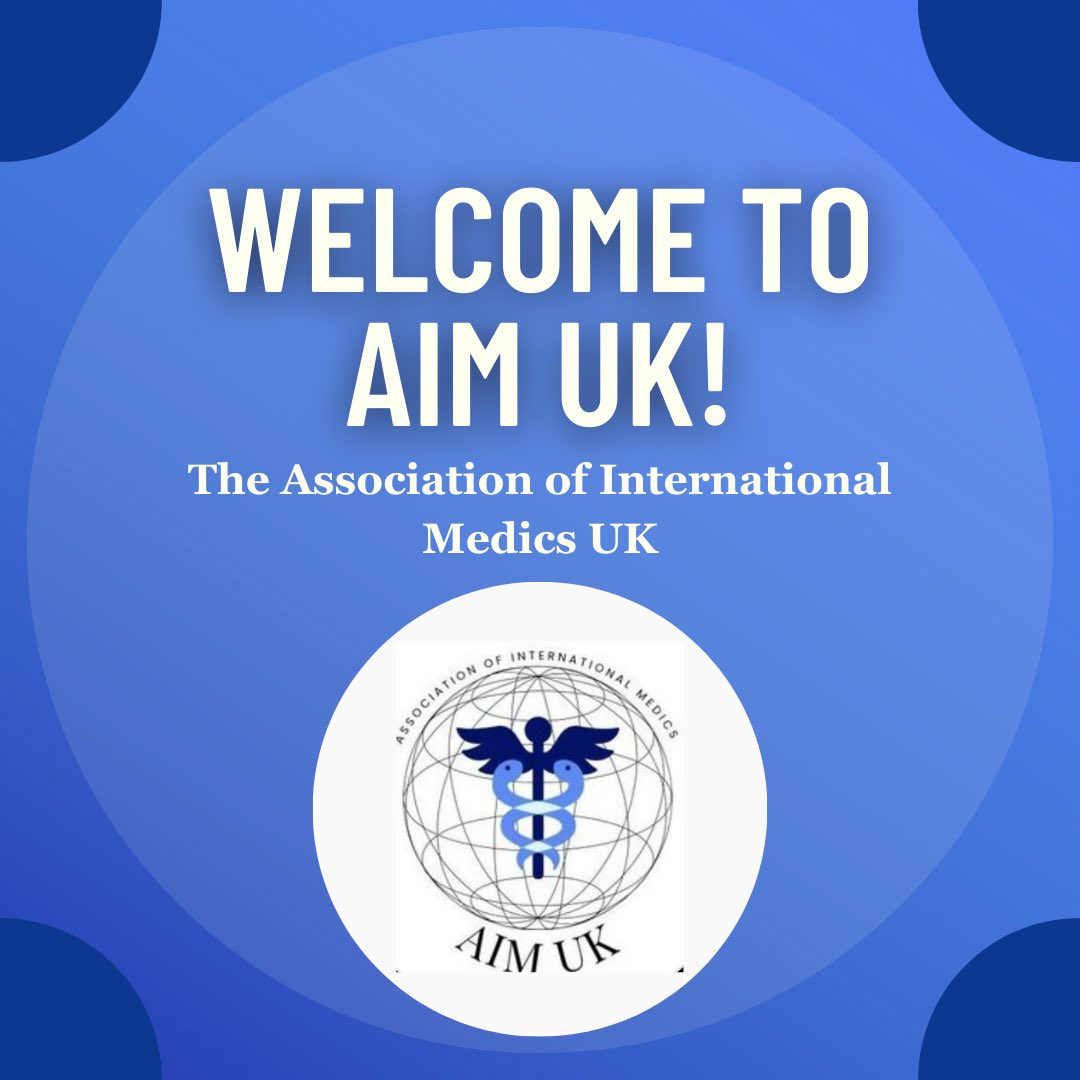 aim_uk_'s tweet photo. #MedTwitter #MedStudentTwitter ❗️We are back for 2023/24!❗ 

We are a #nonprofit established in 2021 to support and advocate for international medics based in 🇬🇧. We do this without a focus on one's country of origin or place of prior education. https://t.co/BeY8pdbR3G