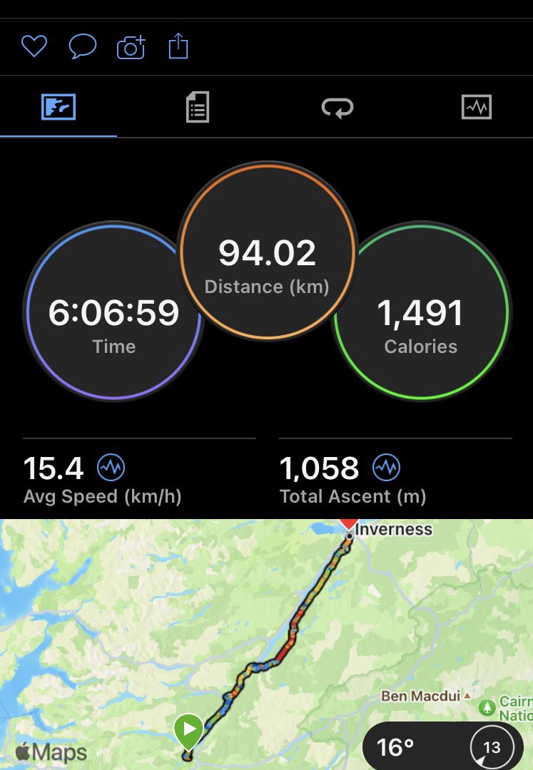 DenisRobson2's tweet photo. The 240 mile 5 day Caledonia Way cycle challenge with Murray completed! Still friends!! Grateful for the support and encouragement along the way. Thank you for helping us raise over Β£3000 for @SAMHtweets
#powerofthebike #exerciseforwellbeing #samh https://t.co/zdJ92bvppY