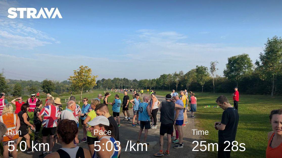 Cracking course at ⁦@rvalleyparkrun⁩ with lovely views and wide paths. Coincidentally their 400th today! Thanks to all the volunteers as always. strava.app.link/jUlwqA8UWCb