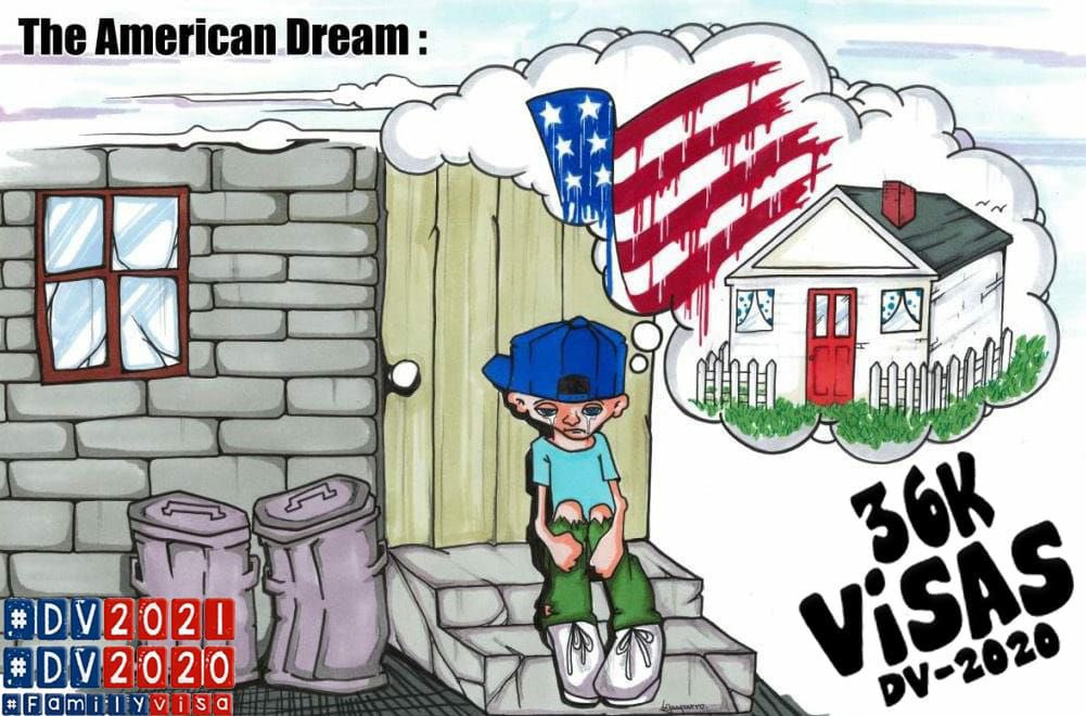 I won the Diversity Visa Program 2020 but couldn’t go due to the COVID-19 travel ban. The pandemic restrictions were expected to ease, yet many American immigration applicants have been denied and left in limbo. I want more Americans to be aware of this situation.#DV2020
#DV2021