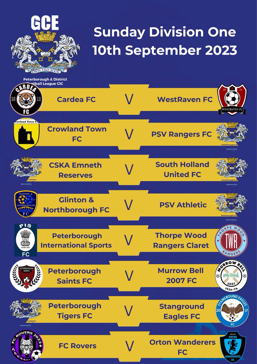 Peterborough & District Football League tweet media