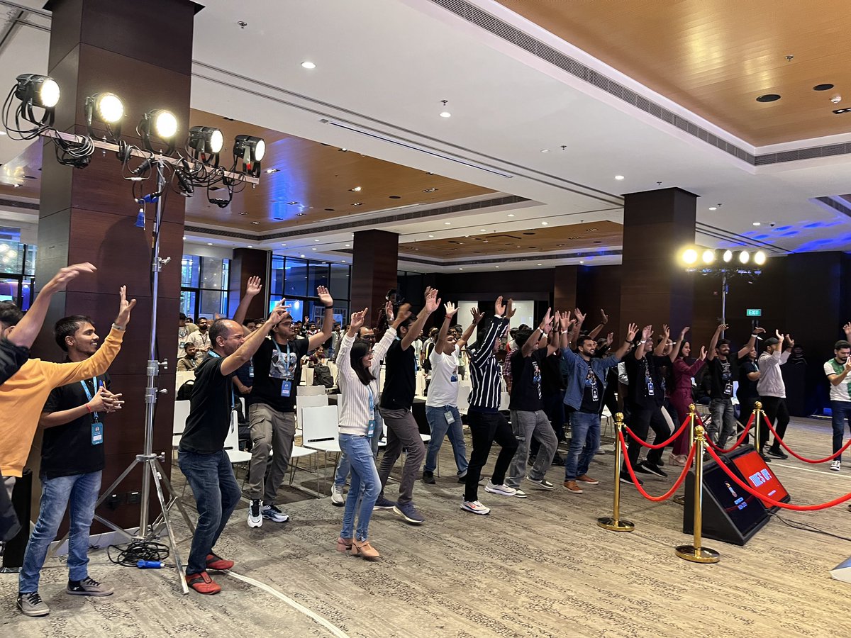 GopherConIndia's tweet image. GopherCon India: Turning gophers into dancers!! Here the code is elegant, but the dance moves are even more so!

#GopherconIndia2023 #GCI23 #Gopherconindia #Gofriends #gophercon #Gophers #Golang #Godevelopers