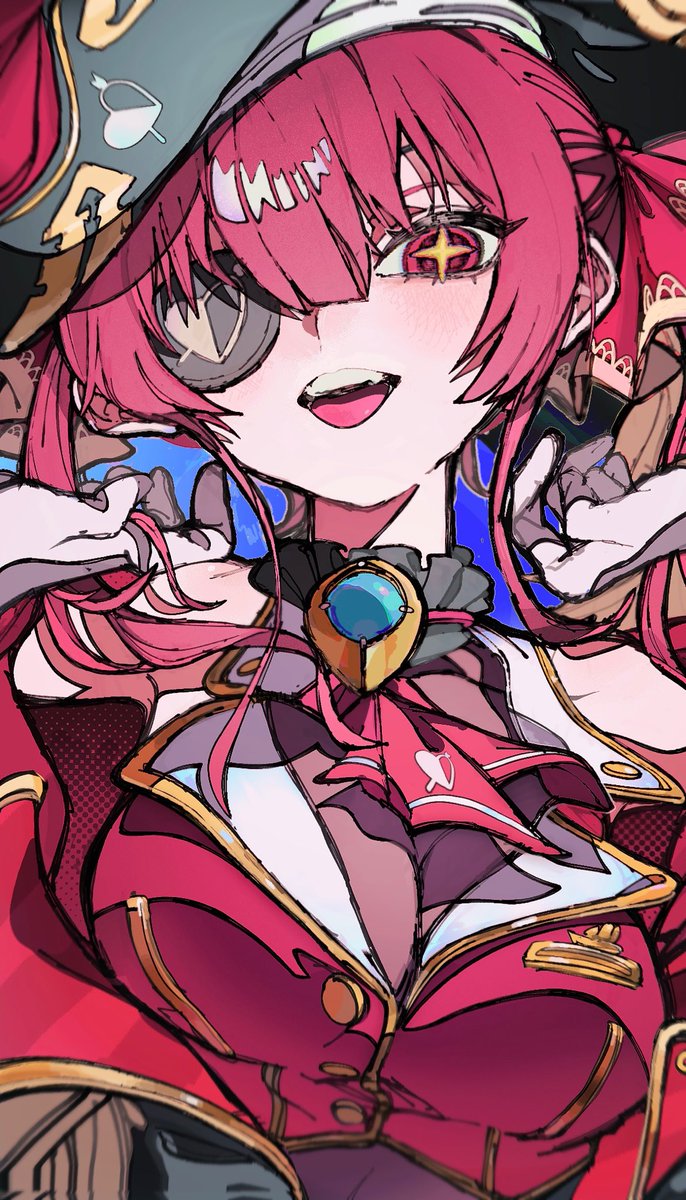 ️ 船長ー！🏴‍☠️ #マリンのお宝