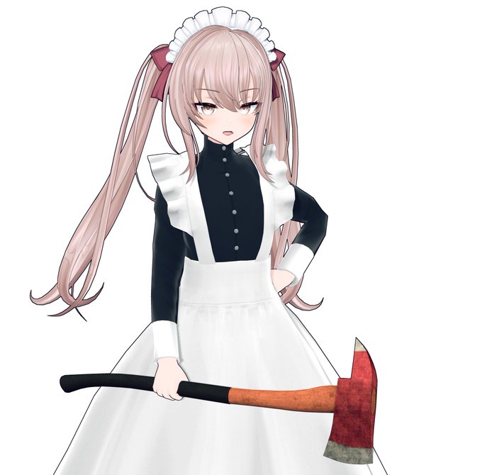 小っちゃいけど消火斧をブンブン振り回せる女 