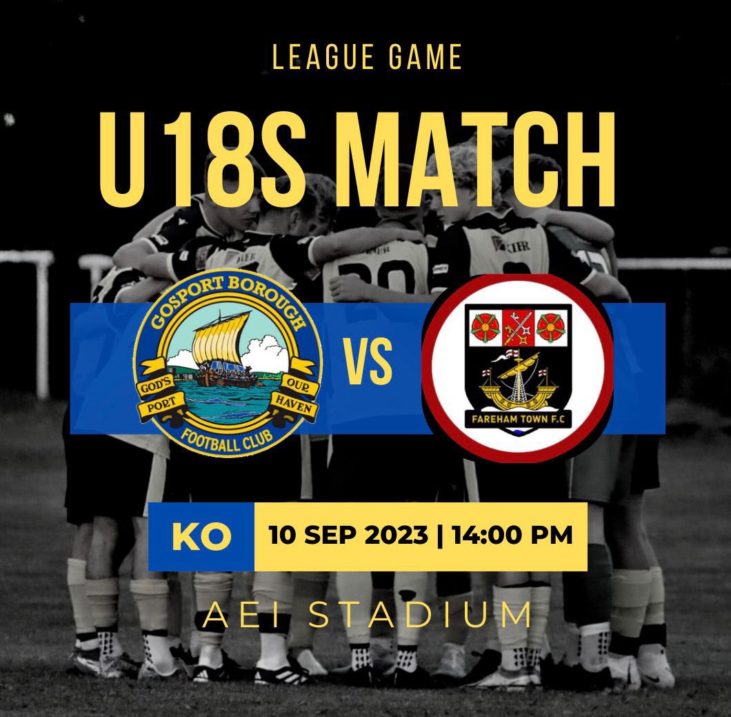 U18s Gosport Borough FC tweet media
