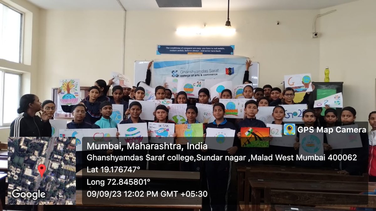 Enthusiastic Cadets and Students of GS COLLEGE'S participated in painting and quiz competition for celebrating the G20.🇮🇳🪷🌍 Jai Hind 🇮🇳 #G20India2023 @HQ_DG_NCC @ncc_dte @mumbai_group @DefPROMumbai
