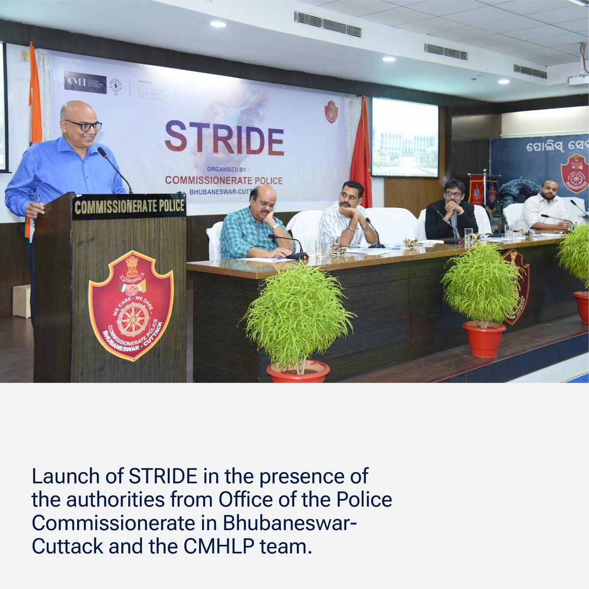 stride_project's tweet photo. STRIDE was launched in the presence of authorities from the Office of the Police Commissionerate, and our team - Soumitra Pathare, Nikhil Jain, Isha Lohumi, Sanchita Dwivedi &amp; Sucharita Panigrahi.

Through STRIDE we aim to:
➡️ enhance suicide data quality &amp; reporting

2/n https://t.co/52vcT6eW7x