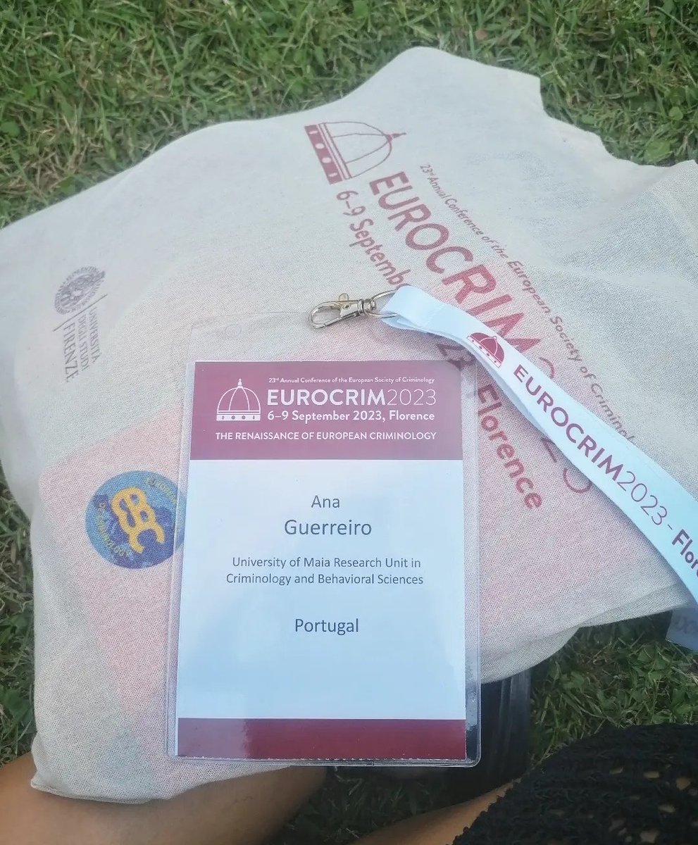 Ana Guerreiro (@anaguerreiropt) on Twitter photo Happy to share our researches combining sentencing studies, property crimes, gender, organized crime and criminal networks at @2023ESC
And Florence is a lovely city!!
<a href="/pasousapt/">Pedro Sousa</a>
#Eurocrim2023 Happy to share our researches combining sentencing studies, property crimes, gender, organized crime and criminal networks at @2023ESC
And Florence is a lovely city!!
<a href="/pasousapt/">Pedro Sousa</a>
#Eurocrim2023
