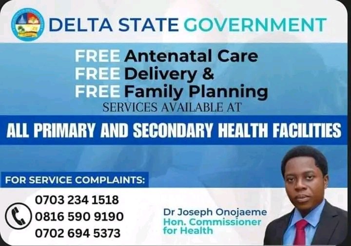 The Rt. Hon. Sheriff Oborevwori MORE agenda is being consolidated by the Delta State Ministry of Health.
#advancedelta
#Moreagenda