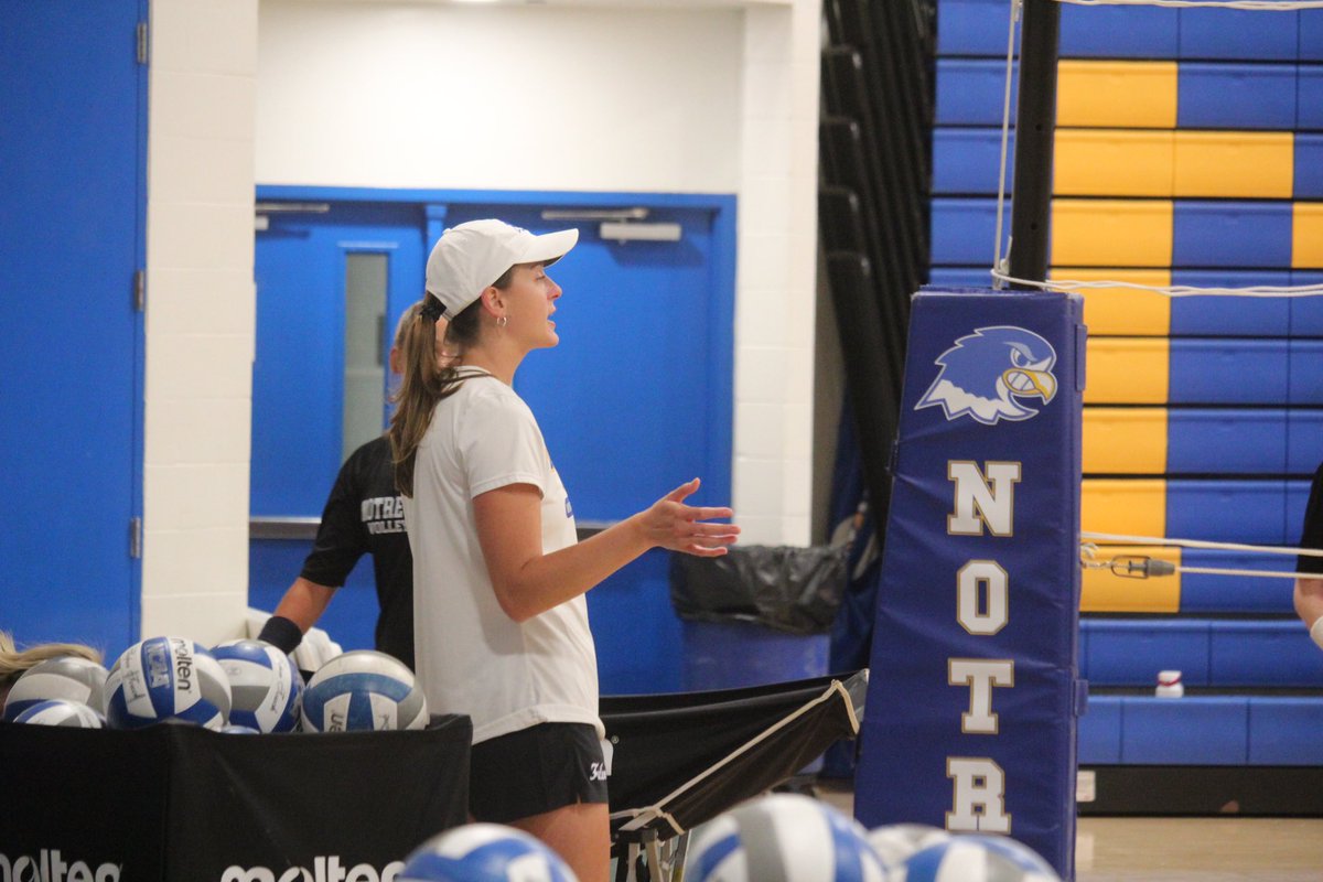 Congratulations to head coach Erica Kostelac and the NDC volleyball team as they picked up win number one on the 2023 season, yesterday! #FlyAbove