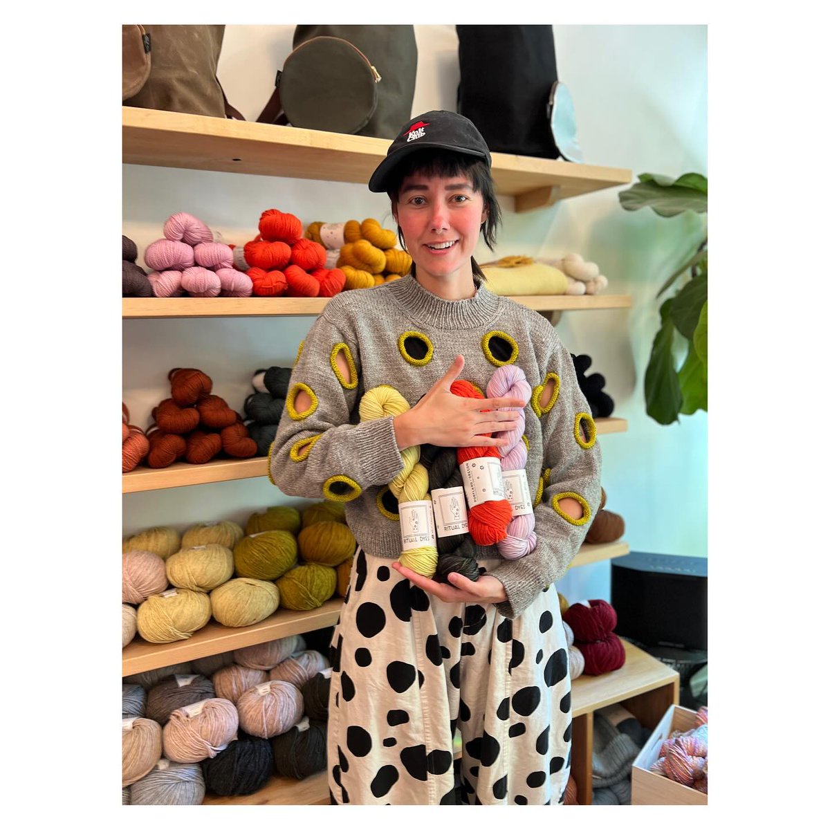 Portland was the best. Thank you ritualdyes and knit.club.official PDX IRL squad for showing me the best time instagram.com/p/Cw-XwzeOjii/