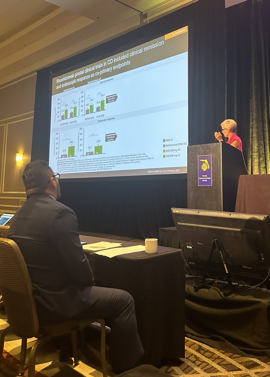 Sunil Amin, MD, FASGE, FRCPC (@sunilaminmd) on Twitter photo <a href="/ibddocmaria/">Maria T. Abreu</a> educating #FGS pres <a href="/DennisYangMD/">Dennis Yang, MD, FACG,AGAF,FASGE</a> on the latest and greatest #IBD RCTs at the annual conference‼️
Great start to the course! Looking forward to hands on labs this afternoon
#FGS2023
<a href="/BilalMohammadMD/">Mohammad Bilal, MD</a> <a href="/seanbhalla/">Sean Bhalla</a> <a href="/DoctorShida/">Shida Haghighat, MD, MPH</a> <a href="/PushpakTaunk/">Pushpak Taunk, MD</a> <a href="/ibddocmaria/">Maria T. Abreu</a> educating #FGS pres <a href="/DennisYangMD/">Dennis Yang, MD, FACG,AGAF,FASGE</a> on the latest and greatest #IBD RCTs at the annual conference‼️
Great start to the course! Looking forward to hands on labs this afternoon
#FGS2023
<a href="/BilalMohammadMD/">Mohammad Bilal, MD</a> <a href="/seanbhalla/">Sean Bhalla</a> <a href="/DoctorShida/">Shida Haghighat, MD, MPH</a> <a href="/PushpakTaunk/">Pushpak Taunk, MD</a>
