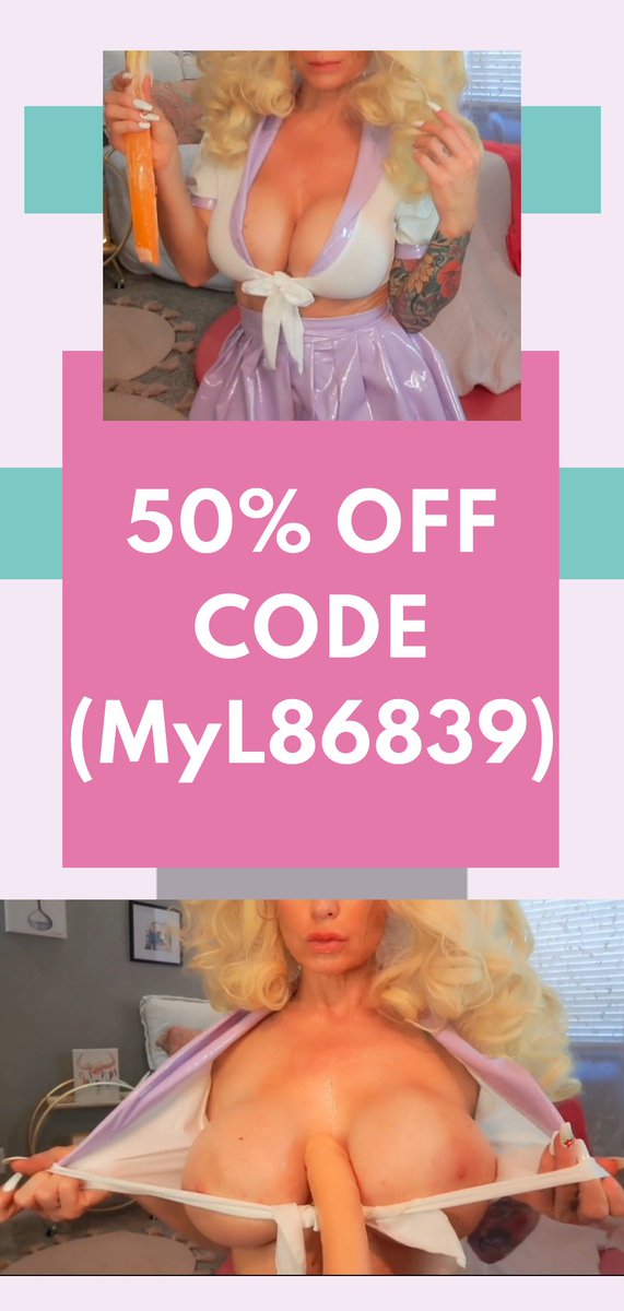 My_Little_Starr's tweet photo. 50% OFF @ManyVids 
PROMO CODE ( MyL86839 ) https://t.co/OBoTyI6m2t