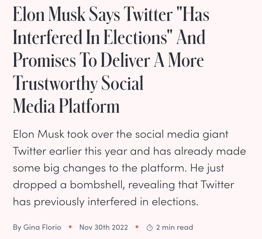 jdoedoe101101's tweet photo. Elon Musk tuvo quilombos legales por meterse a opinar en elecciones siendo dueño de Twitter, acusado de interferir en elecciones mientras está siendo investigado por el gobierno de Biden. Recientemente prometió que "Twitter no se metería más en los procesos electorales".

El tweet a favor de Milei se le escapó y seguramente lo borró cuando se dio cuenta que había metido la pata otra vez.

Igual no se preocupen, cuando salga la entrevista con Tucker va a haber una sorpresita 😉