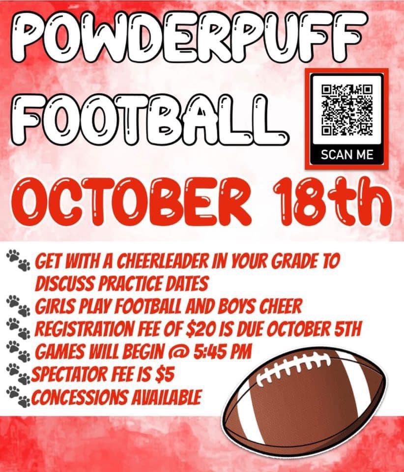 CrosbyHigh's tweet image. #hoco2023 #powderpuff #epicc