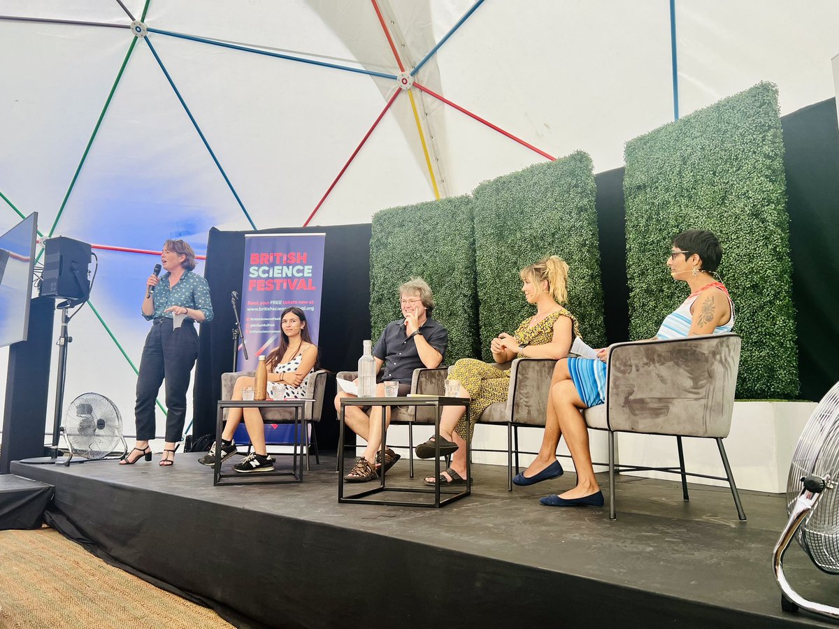 This green and pleasant land? Really looking to today’s panel discussion with <a href="/ziontree/">Zion Lights</a> @birdgirlUK <a href="/sophiepavs/">Sophie Pavelle</a> &amp; <a href="/EnvBatman/">Ian Bateman</a> <a href="/BritishSciFest/">British Science Festival</a> <a href="/UniofExeter/">University of Exeter</a> <a href="/BritSciAssoc/">British Science Association</a> #bsf23