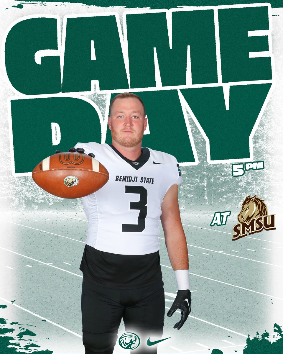 It's Game Day tonight as the No. 11/10 Beavers travel to Marshall to face Southwest Minnesota State! 🦫🏈 

⏰5:00 PM
🆚Southwest Minnesota State
🏟️Mattke Field
📺NSICNetwork.com
📻<a href="/BeaverRadioNet/">Beaver Radio Network</a>
📈smsumustangs.com/sidearmstats/f…

 #GoBeavers #BeaverTerritory #GrindTheAxe