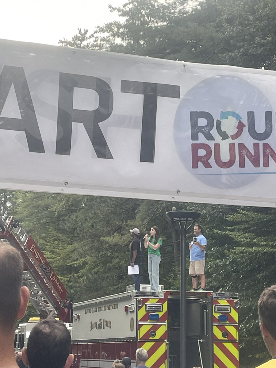 Great job to our BSpa Freshman kicking off the <a href="/Malta5k/">Malta 5k</a> singing the National Anthem <a href="/BSCSD/">Ballston Spa CSD</a>