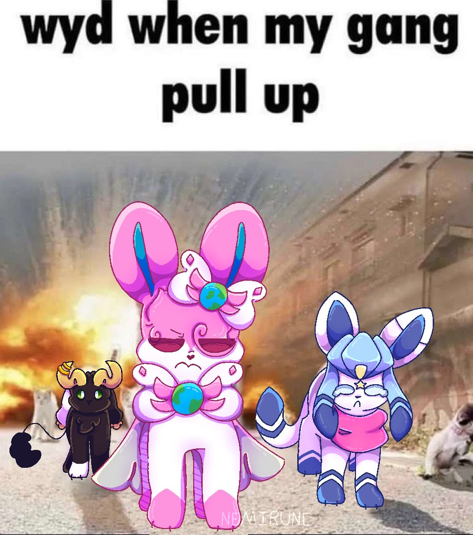 Don’t mess with us… we are stronk I swear