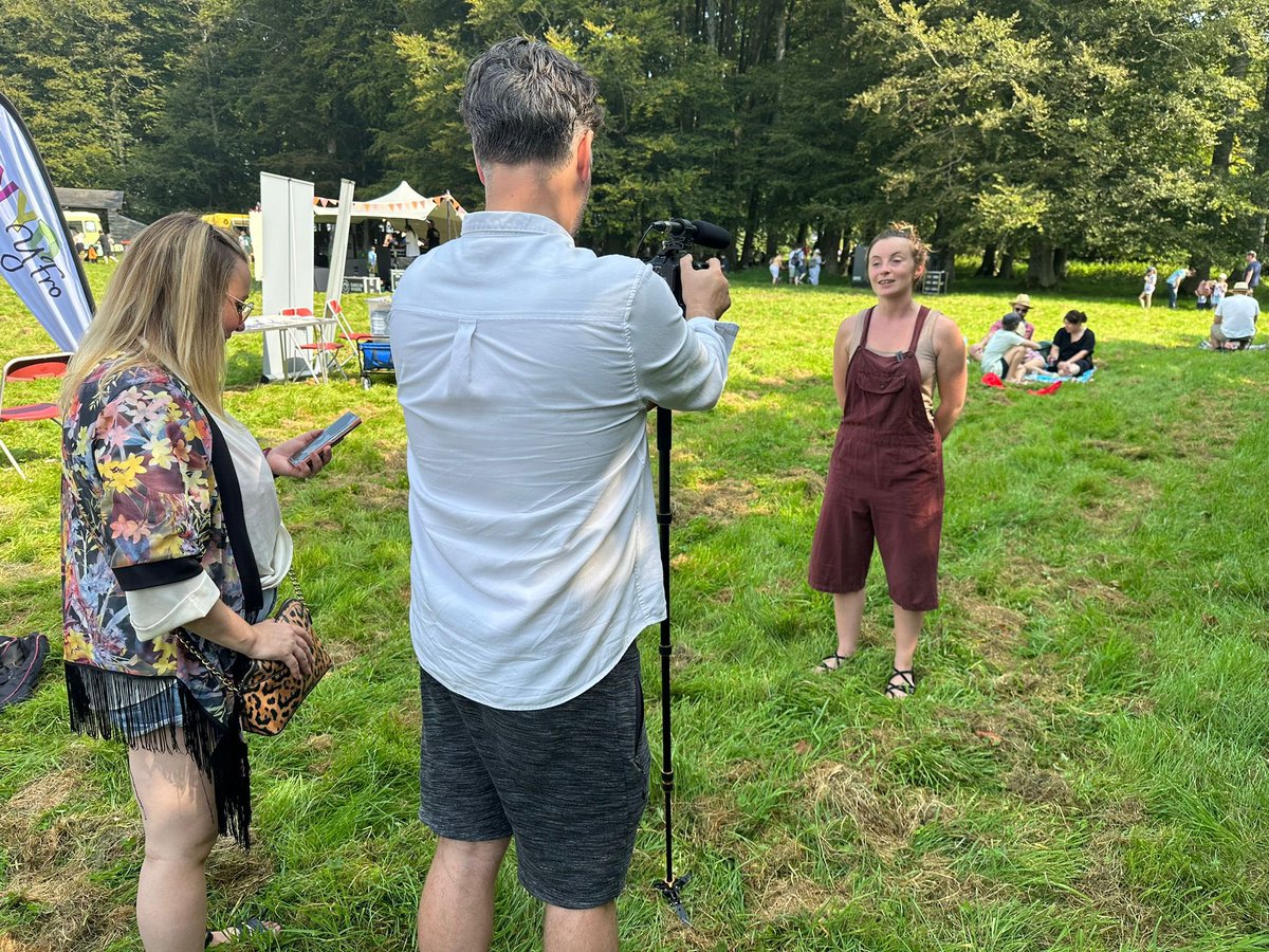 actionmovementp's tweet photo. Diolch yn fawr pawb @museumwales St. Fagans and @foodcardiff for day 1 of 2, absolute corker! 

Being interviewed for @WelshGovernment was an unexpected surprise! 

#whatsoncardiff https://t.co/w2euJwX0Ko