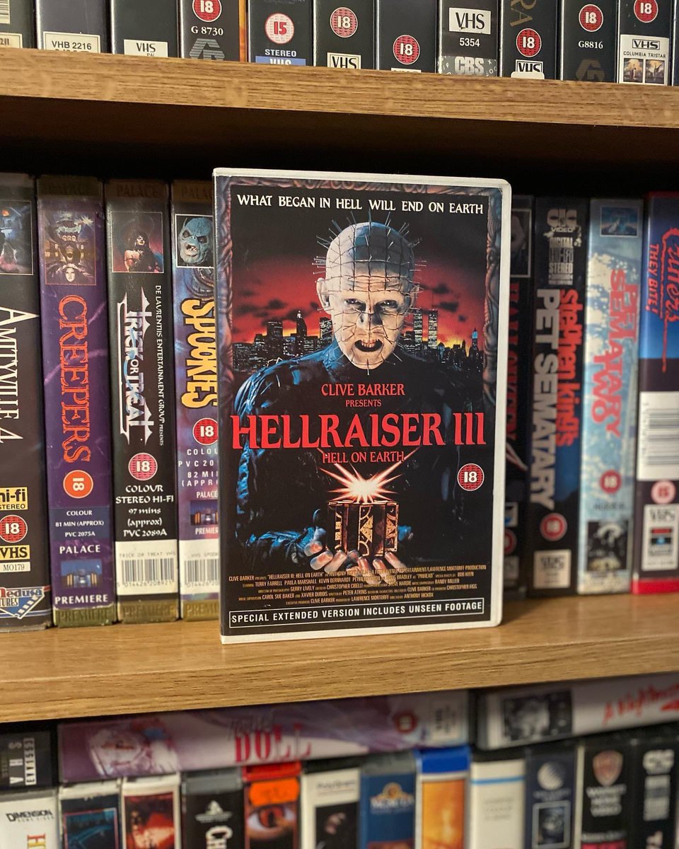 This is my body, This is my blood, Happy are they who come to my supper.

#hellraiser #hellraiser3 #hellonearth #dougbradley #clivebarker #pinhead #cenobite #cenobites #horror #horrormovies #horrorfan #horrorfilm #horrorcommunity #horrorvhs #vhs