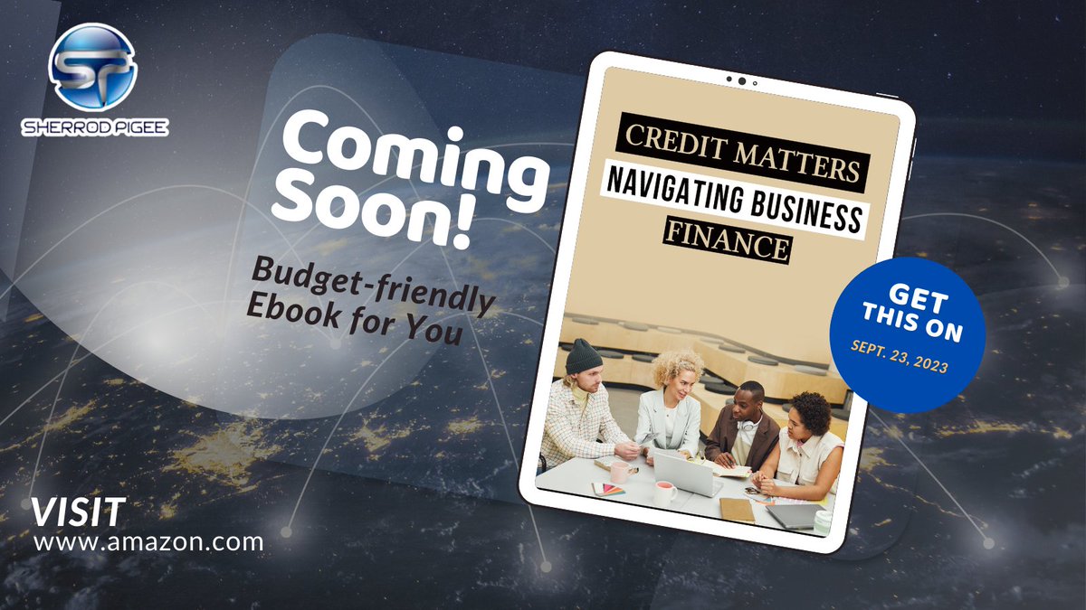 SherrodDPigee's tweet photo. Countdown begins! Just a few more days until my book is out on September 23rd. Stay tuned! 🚀  

Check on https://t.co/A3qN89A9G5 | SherrodPigee 

 #creditmatters #finance #comingsoon #ebook https://t.co/CZeZZfMAkm