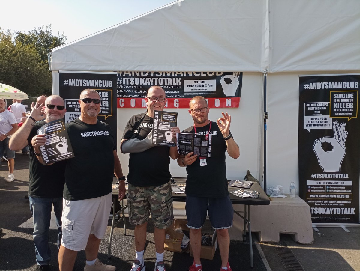 Massive thanks to <a href="/safc/">Scarborough Athletic FC</a> for supporting us today. Great club. 
#itsokaytotalk