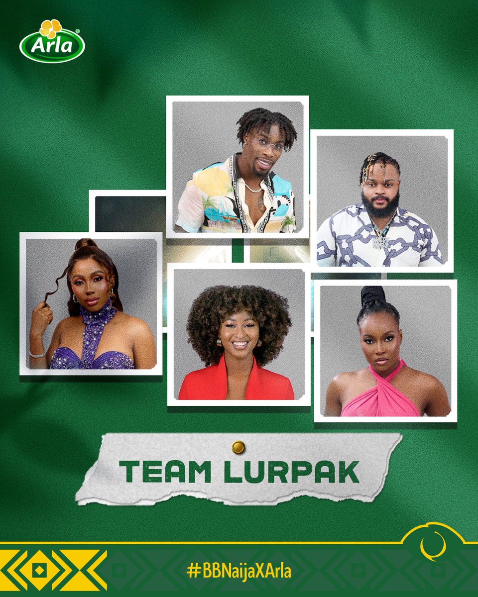Arlanigeria's tweet photo. Our teams have been formed, and the housemates are set!
Which team are you rooting for?
#TeamArla #TeamLurpak or #TeamPuck
#ArlaNigeria #BBNaijaxARLA #BBNaijaAllStars
#ArlaCookathon #ArlaFoodiePageant https://t.co/xTg9ByrI24
