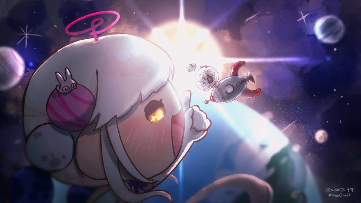 NoaQi77's tweet photo. 🪐Hello there🚀
#ameliaRT #galaxillust

✍#NoaQraft https://t.co/WElFEZp5tf