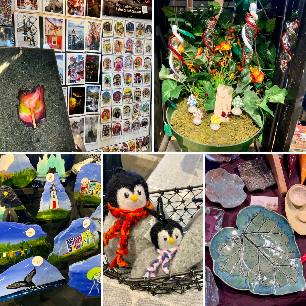 sjfmnl's tweet photo. The St. John’s Farmers’ Market is the place to go when looking for local art! Come see what masterpieces we have today. #sjfmnl #sjfm #supportlocalbusinesses #localart #supportlocalartists #stjohns https://t.co/pp4DTEYUQj
