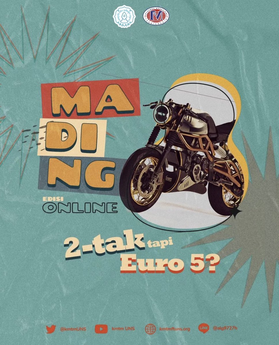 [MADING]

Ternyata di zaman yang modern ini masih ada motor yang pakai mesin 2-tak loh, dan gokilnya lolos euro 5.

Mau lebih tahu tentang motor ini? Yuk klik link berikut instagram.com/p/CvZyAIlvLK_/…