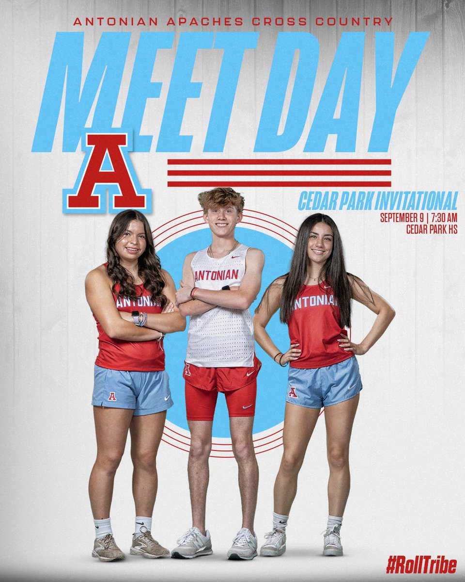 AntonianXCTF's tweet photo. Racing at the Cedar Park Invitational today! ๐๐ฝ #RoleTribe https://t.co/Uve4ZIplsr