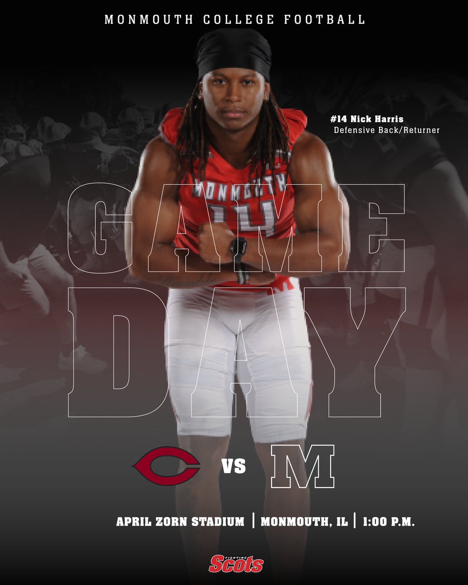 MCFightingScots's tweet photo. The MWC opener, home opener and Family Weekend are all rolled into one for @RollScotsFB #RollScots 

📍Monmouth
🏟️ April Zorn
🆚 Chicago
⏰ 1pm
📻https://t.co/2aE4fwo7Ui
📺 https://t.co/njiQXqAHmL
📊 https://t.co/FOBJ1taVxG
📓https://t.co/rLgzTugoLE
🗞️ @MonmouthGameday https://t.co/XKiVr1HhyJ