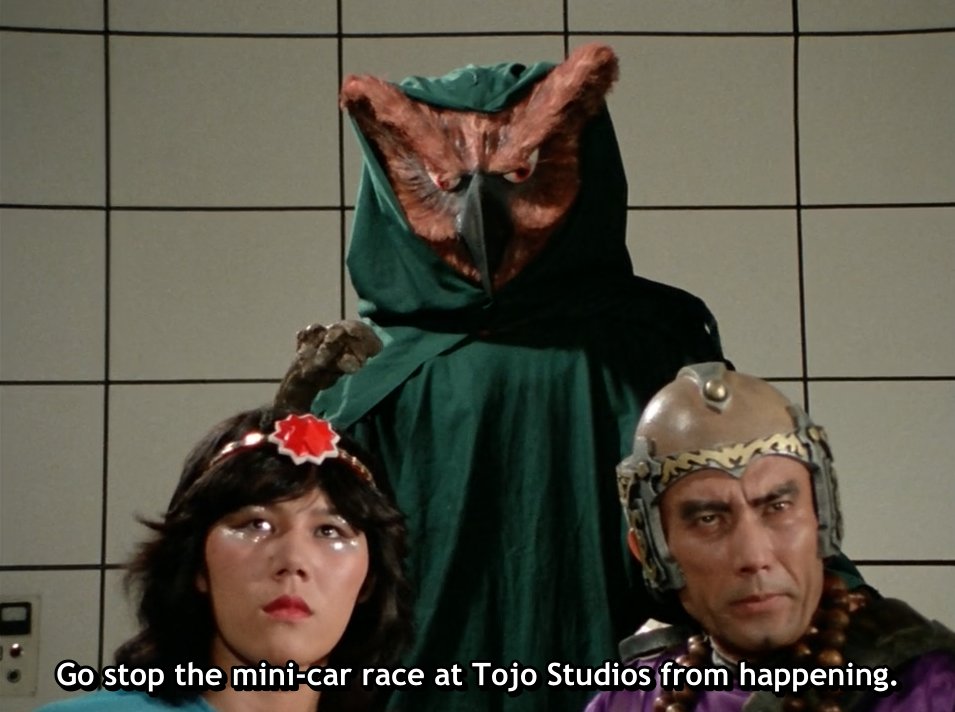 JapanHeroYT's tweet photo. Egos is one of the most ruthless, evil organizations in the Super Sentai series. 😆🦉🛑🚗

#supersentai #tokusatsu #battlefevej #バトルフィーバーJ #tokusatsu https://t.co/0UhsbA0t46