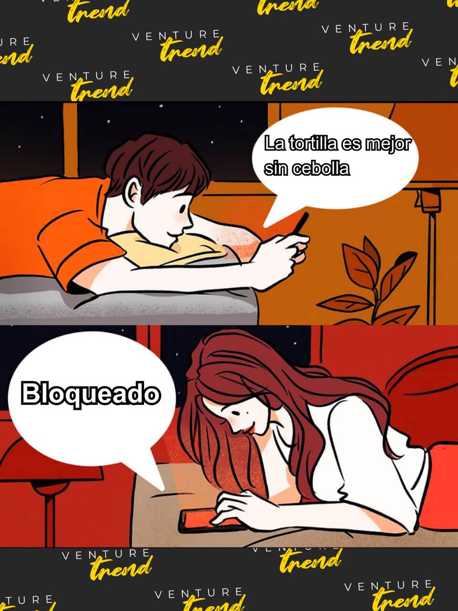 Tortilla:

❤️ Sin cebolla
🔁 Con cebolla

#Tortilla #Cebolla #Meme