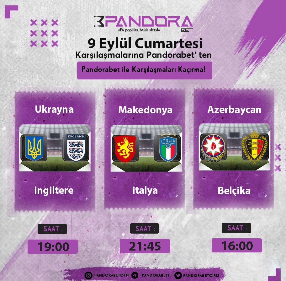 PANDORABET İLE HAFTA SONU HEYCANI

💸 1000 TL YATIRIMA 300 TL NAKİT BİZDEN + 50 FREESPIN/FREEBET     

 💸 500 TL YATIRIMA 150 TL NAKİT BİZDEN + 50 FREESPIN/FREEBET     

🎁  YATIRIMINIZDAN HEMEN SONRA CANLI YARDIMA BAĞLANARAK TALEP EDEBİLİRSİNİZ